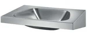 Vegghengt rustfri servant – Trapez
