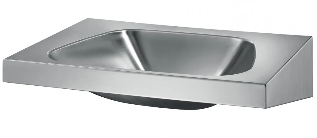 Vegghengt rustfri servant – Trapez